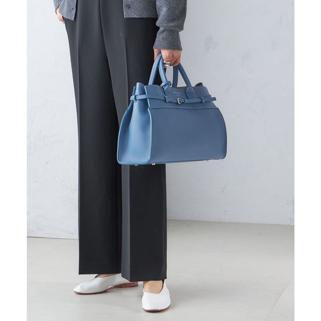 シップス SHIPS CHRISTIAN VILLA:タック トート （ブルー系