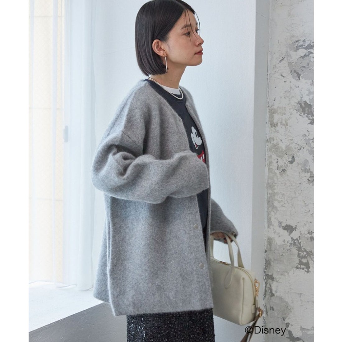 シップス SHIPS ニット コート （グレー） - ファッション通販