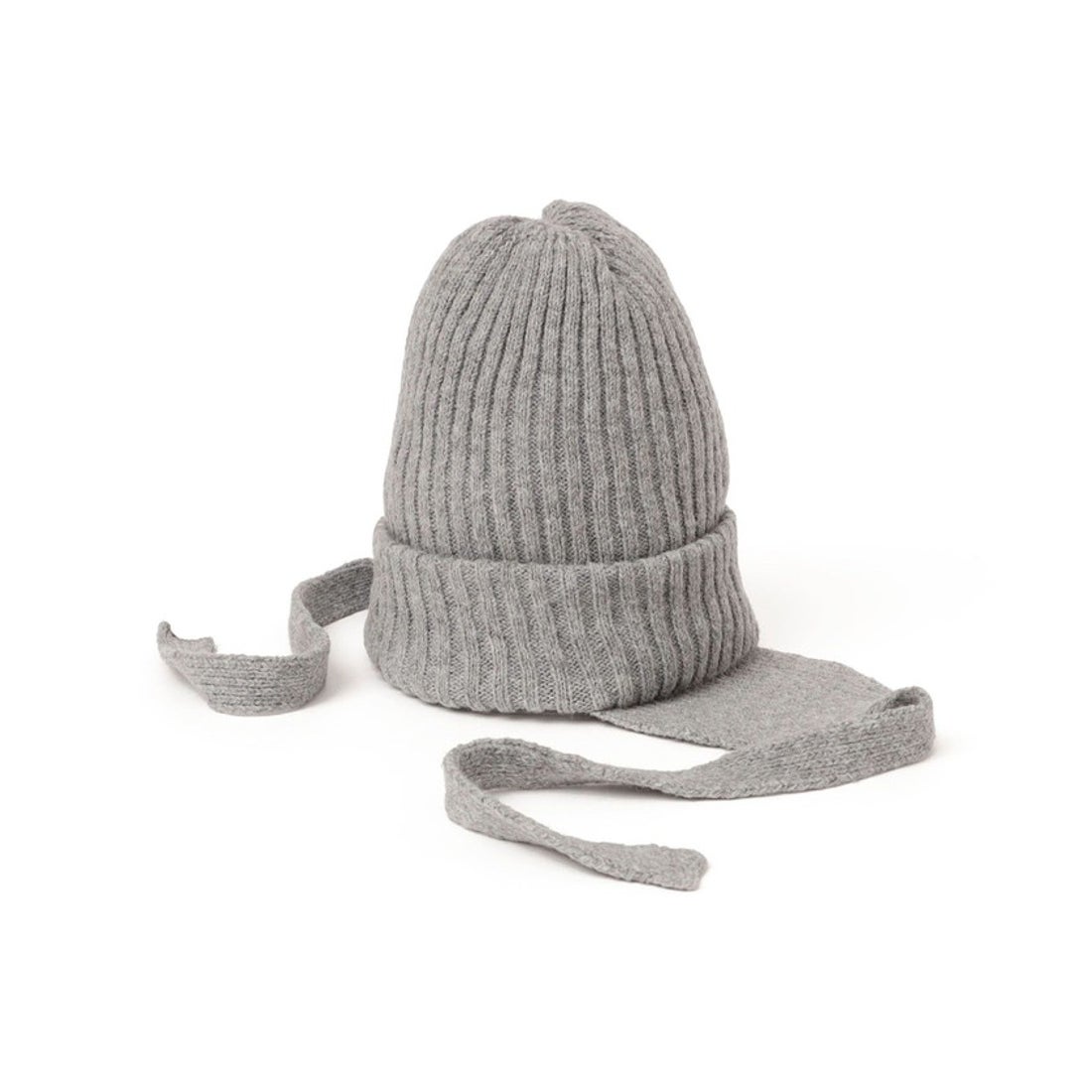 シップス SHIPS Revis.:ニット フライト キャップ （グレー