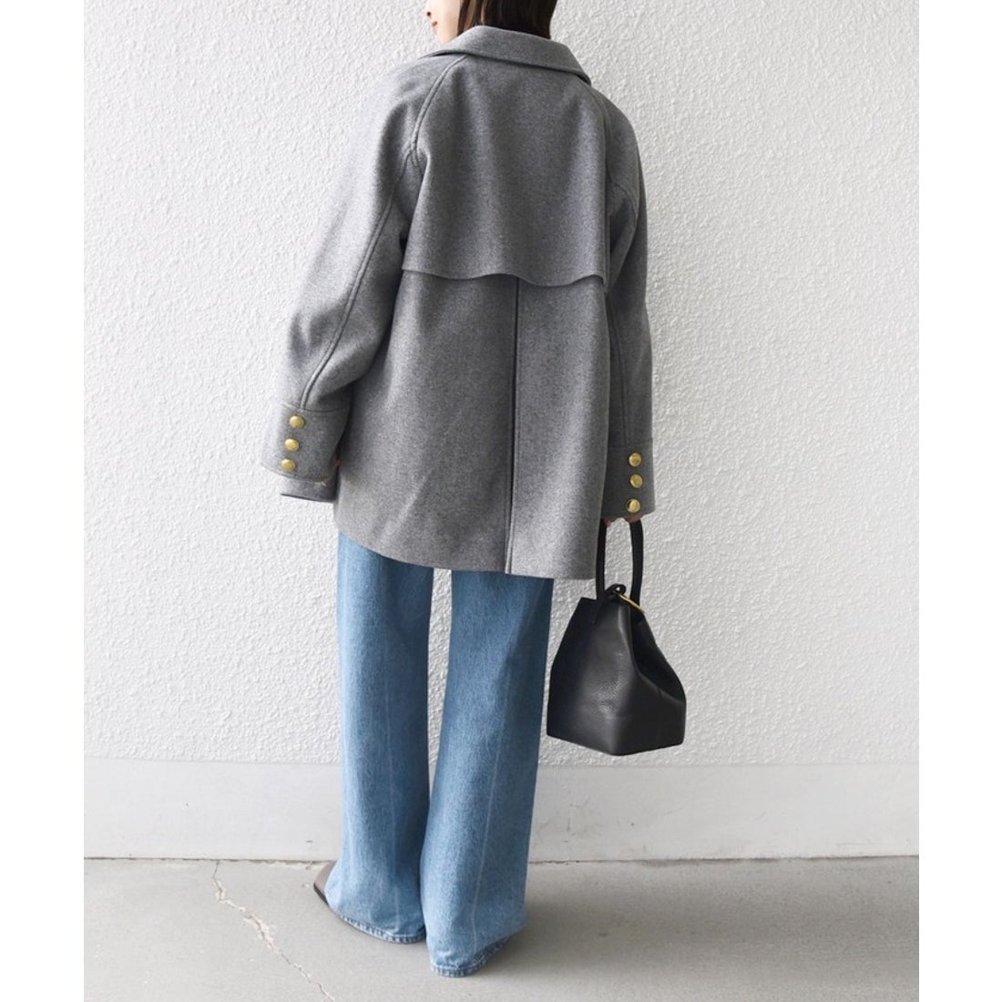 シップス SHIPS 《追加》【WEB限定】 〈手洗い可能〉ウール ライク