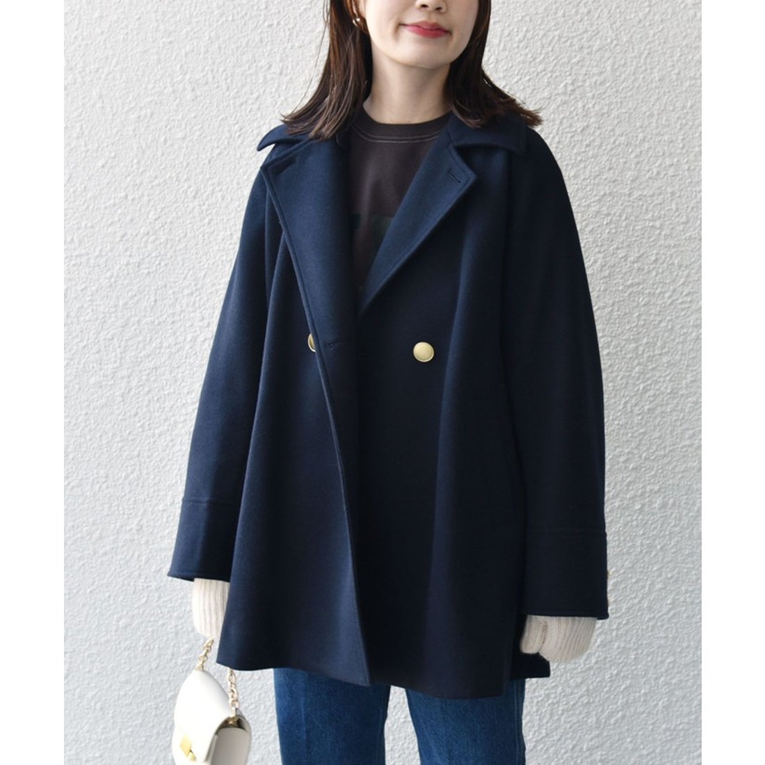 シップス SHIPS 《追加》【WEB限定】 〈手洗い可能〉ウール ライク