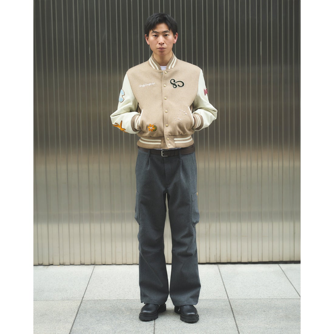 シンプリーコンプリケイテッド SIMPLYCOMPLICATED MEMORIAL VARSITY