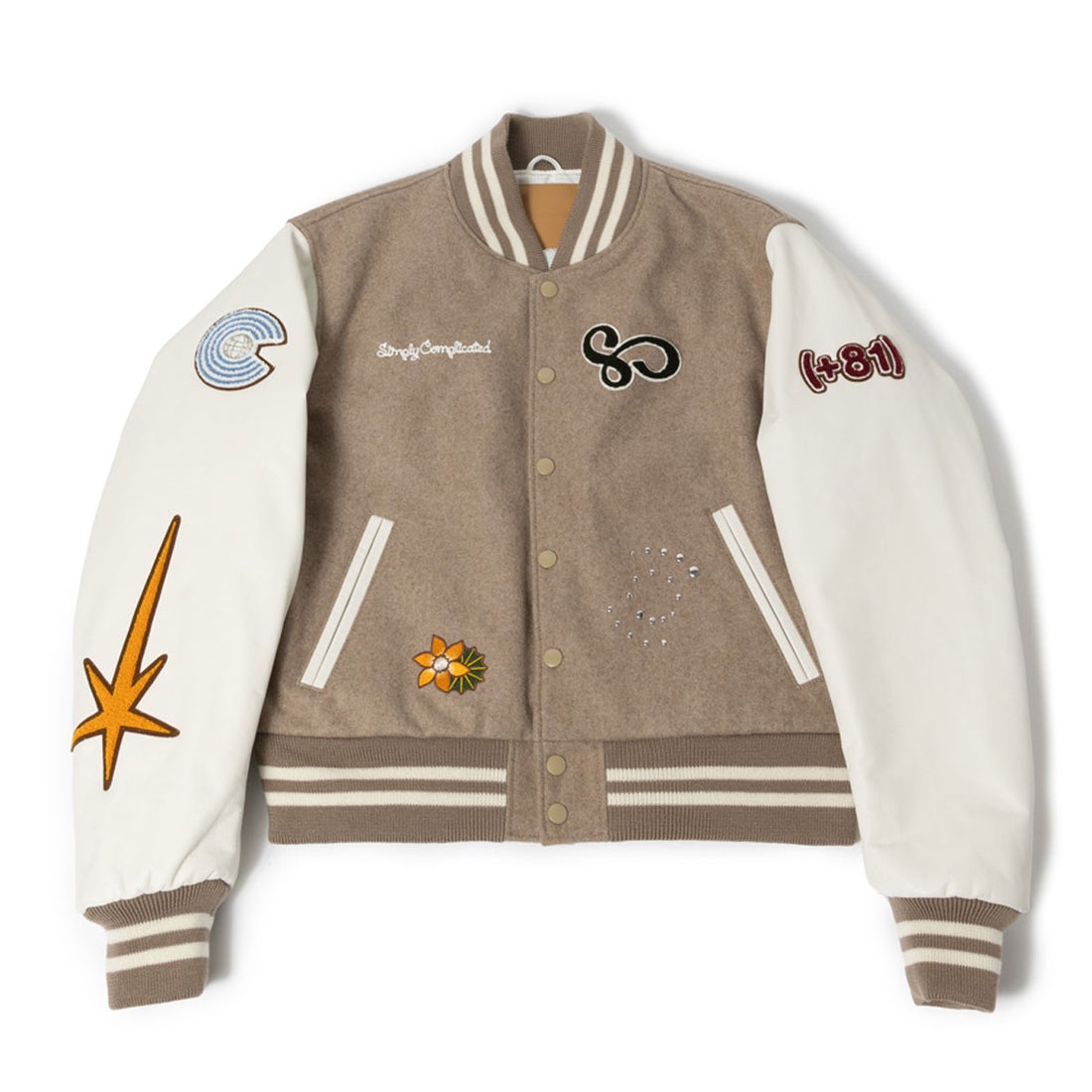 シンプリーコンプリケイテッド SIMPLYCOMPLICATED MEMORIAL VARSITY