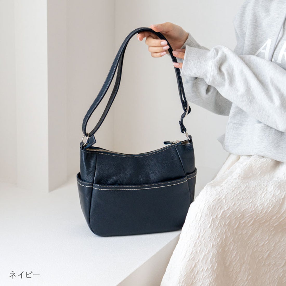 ジャマレ Jamale [Jamale] 日本製 牛革レザー ショルダーバッグ