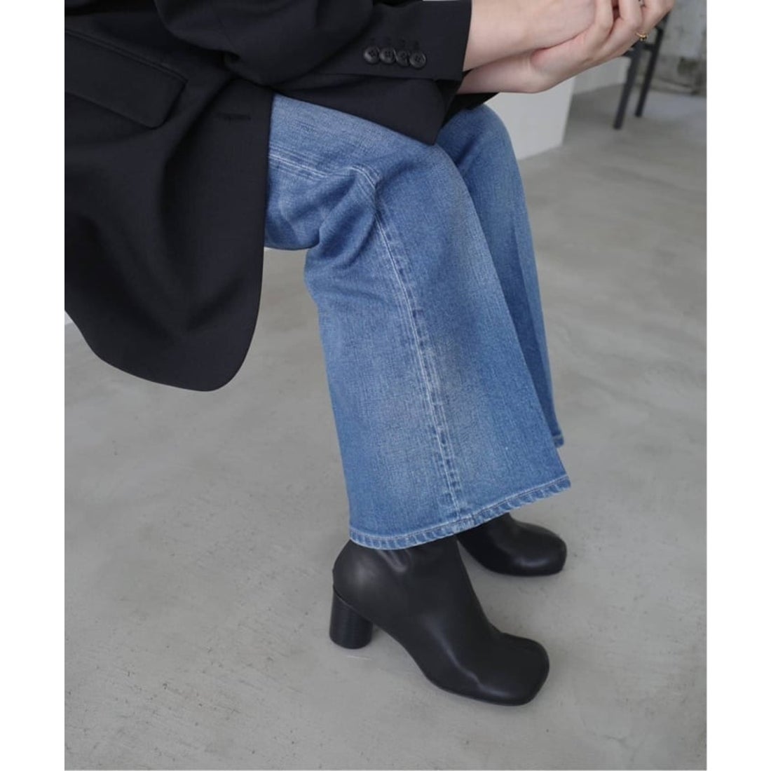 スローブ イエナ SLOBE IENA 《追加》SLOBE スクエアトゥショート