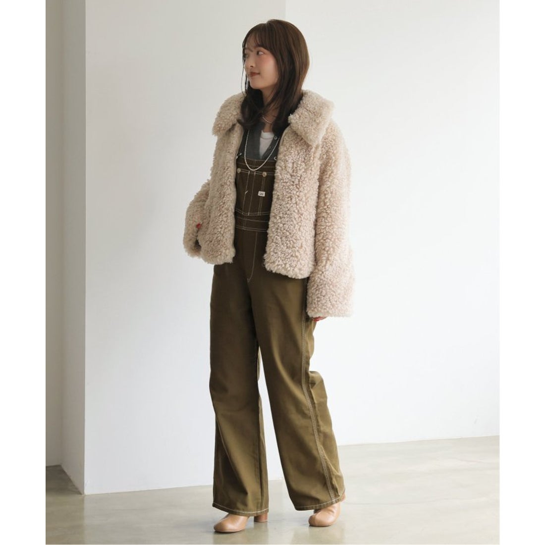 スローブ イエナ SLOBE IENA LEE/リー SLOBE別注 オーバーオール