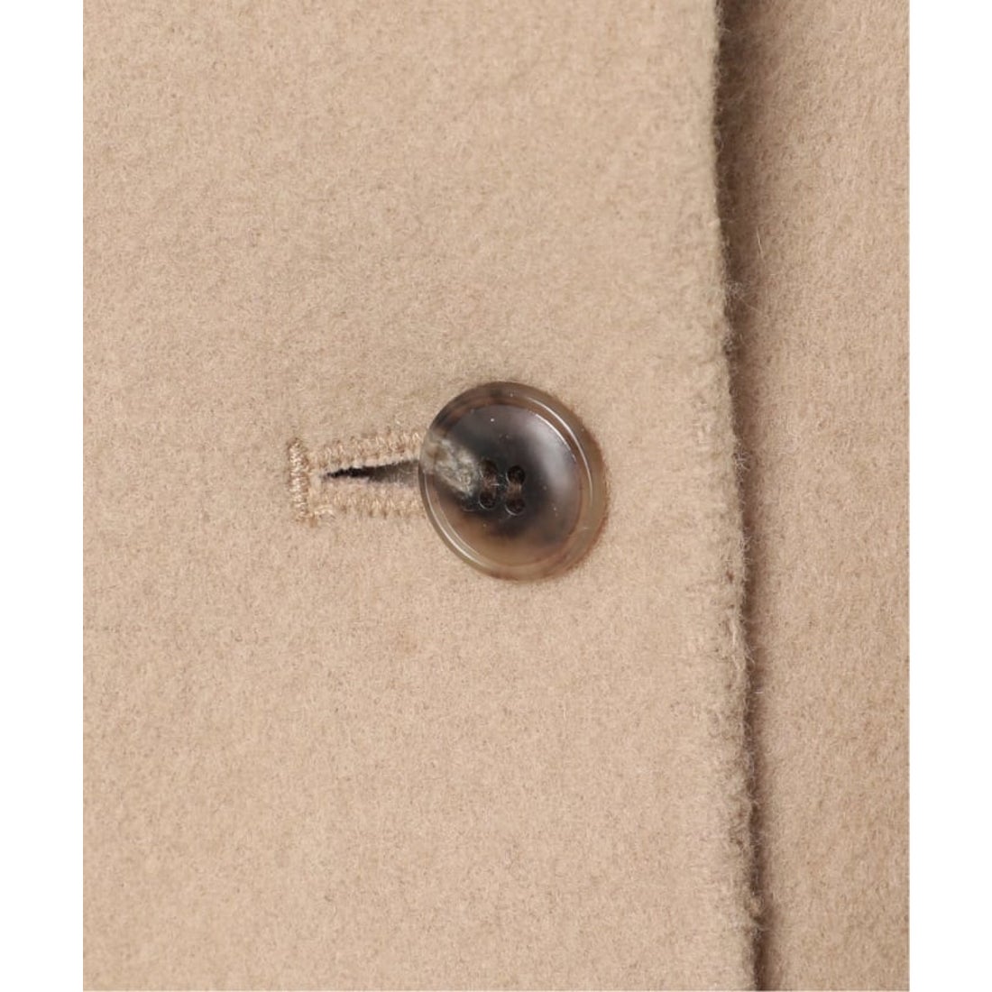 スローブ イエナ SLOBE IENA souple wool ダブルフェイスミドルコート