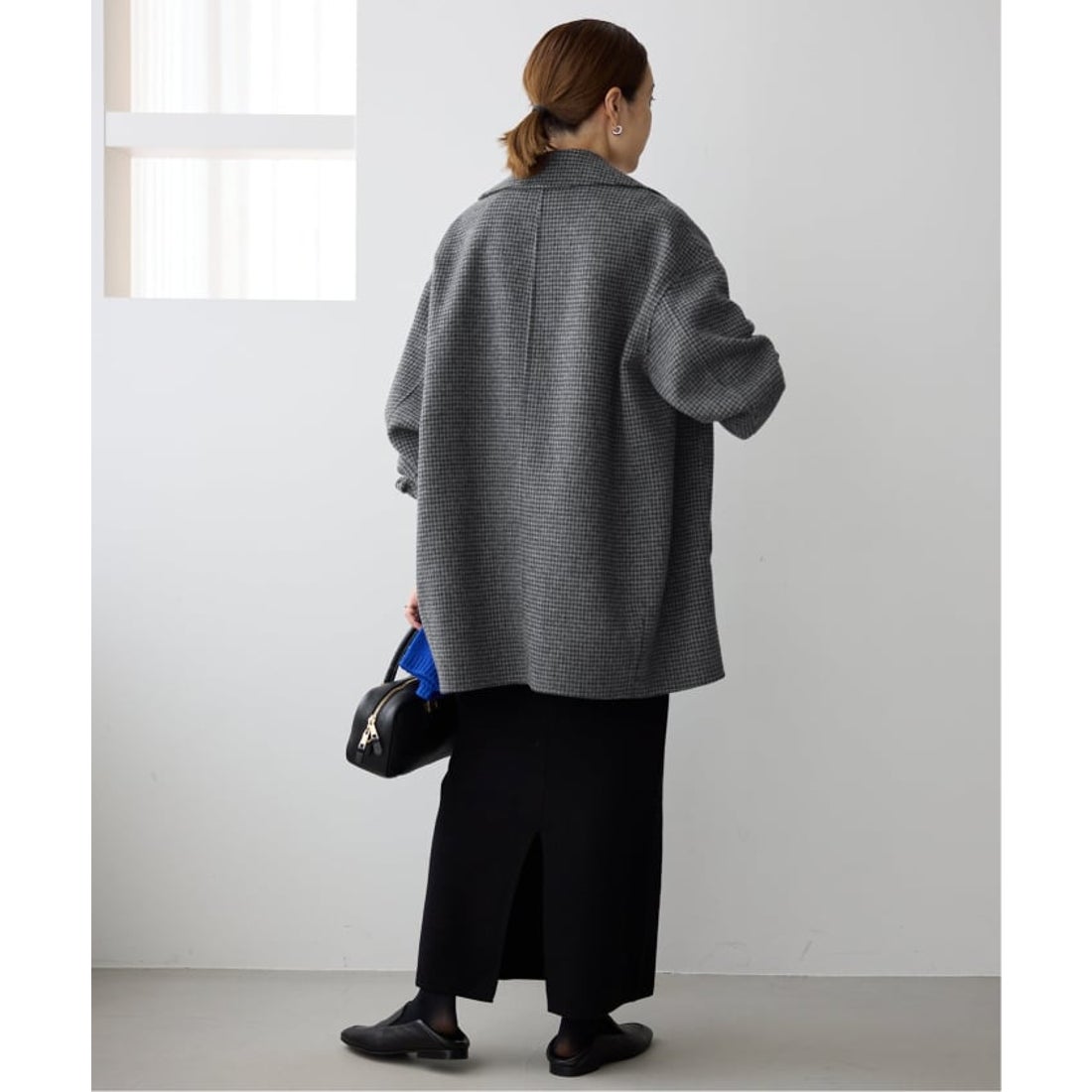 スローブ イエナ SLOBE IENA 《追加》souple wool ダブルフェイス