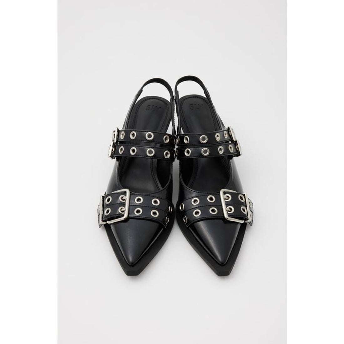 スライ SLY POINTED TOE BELTED サンダル （WHT） - ファッション通販