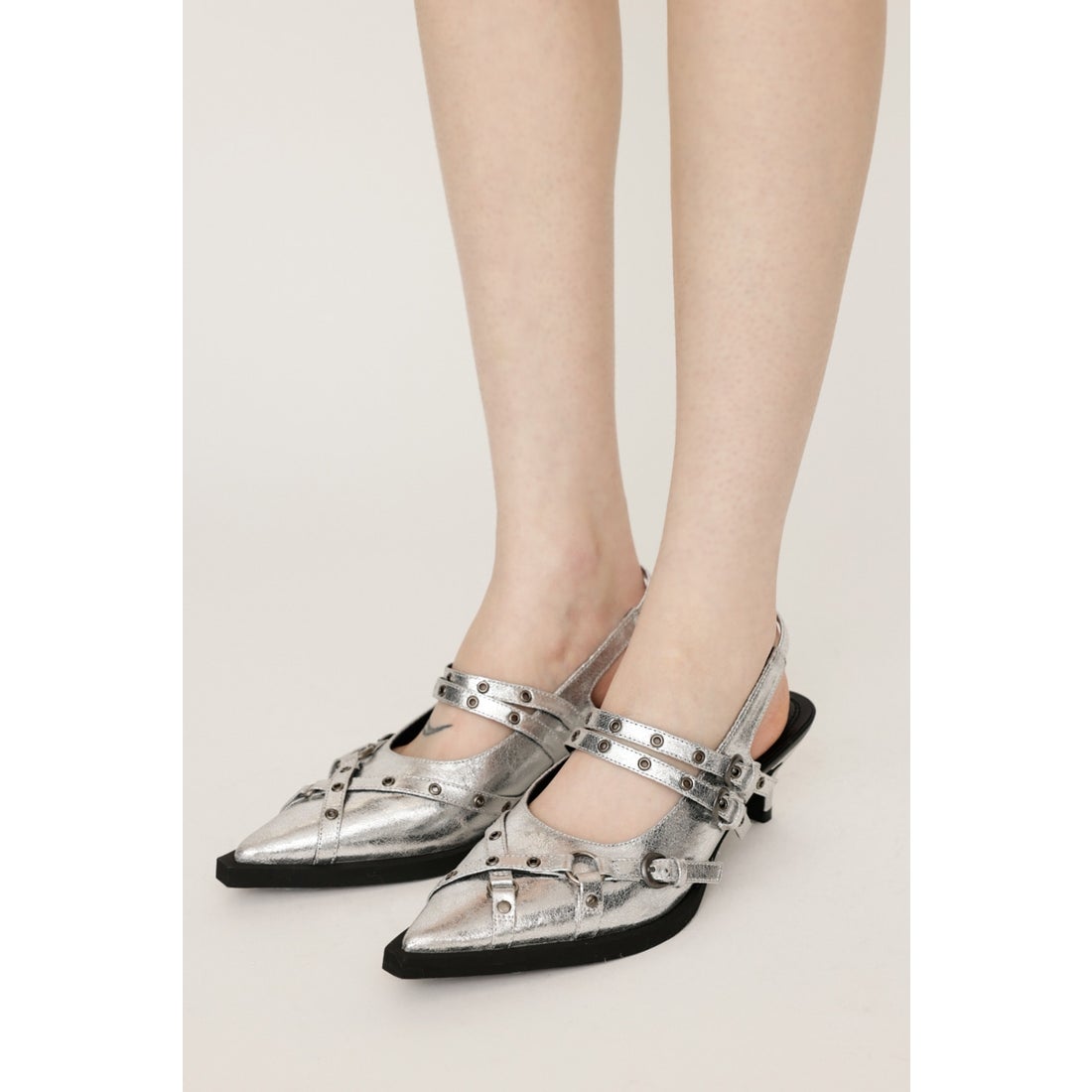 SLY POINTED TOE BELT サンダル SLV -ファッション通販 FASHION WALKER