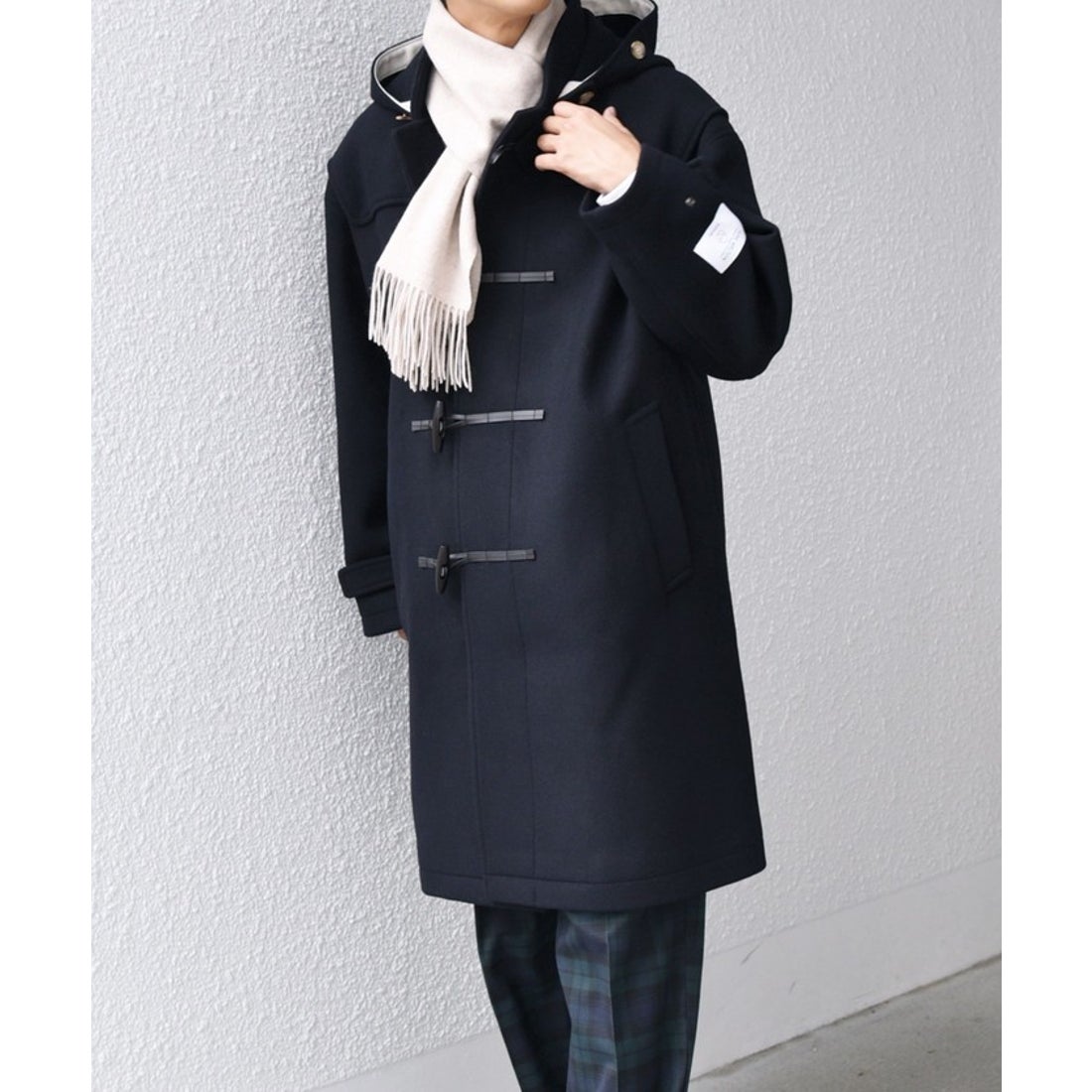 シップス エニィ SHIPS any SHIPS any: PURE WOOL MELTON ダッフル