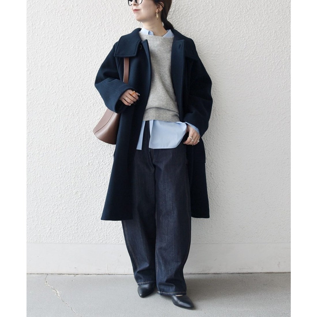 シップス エニィ SHIPS any SHIPS any: PURE WOOL スタンド ＆ ビッグ