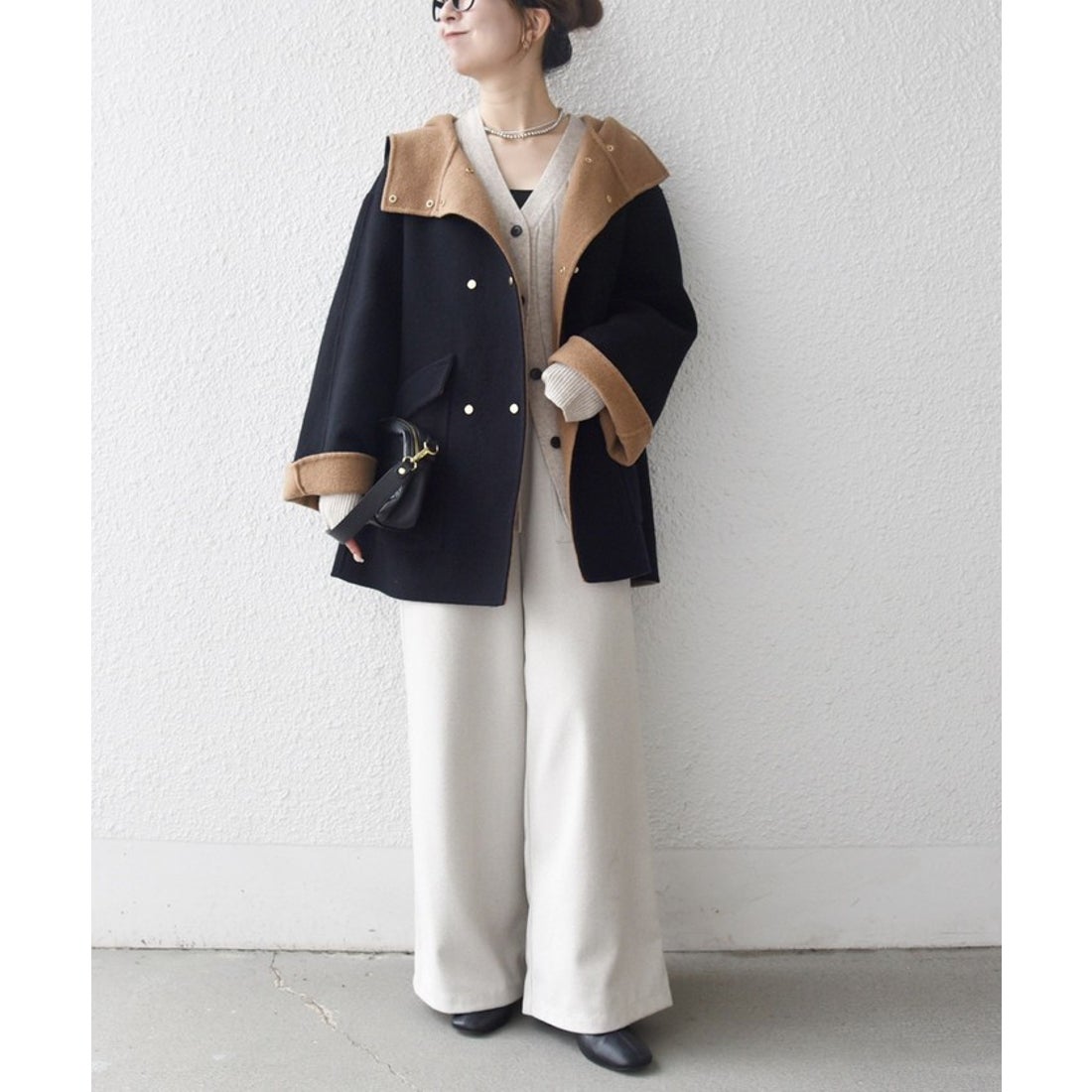 シップス エニィ SHIPS any SHIPS any: リバー フーデッド Aライン