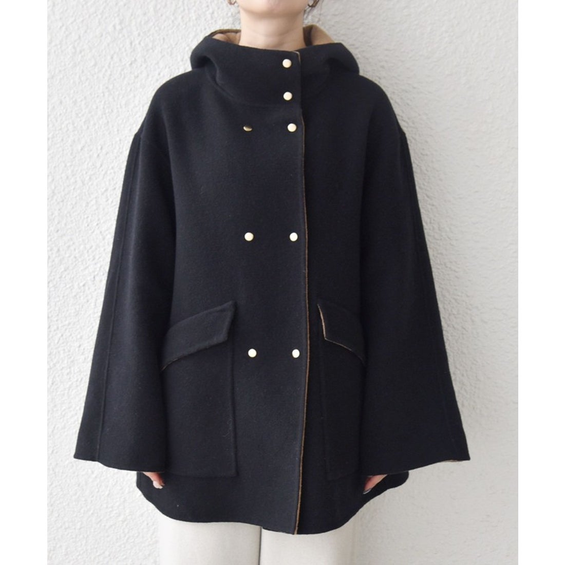 シップス エニィ SHIPS any SHIPS any: リバー フーデッド Aライン