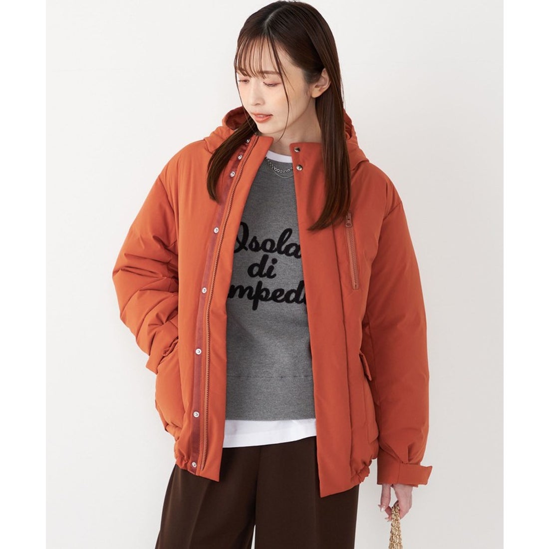 シップスカラーズ SHIPS Colors SHIPS Colors: フード ダウン