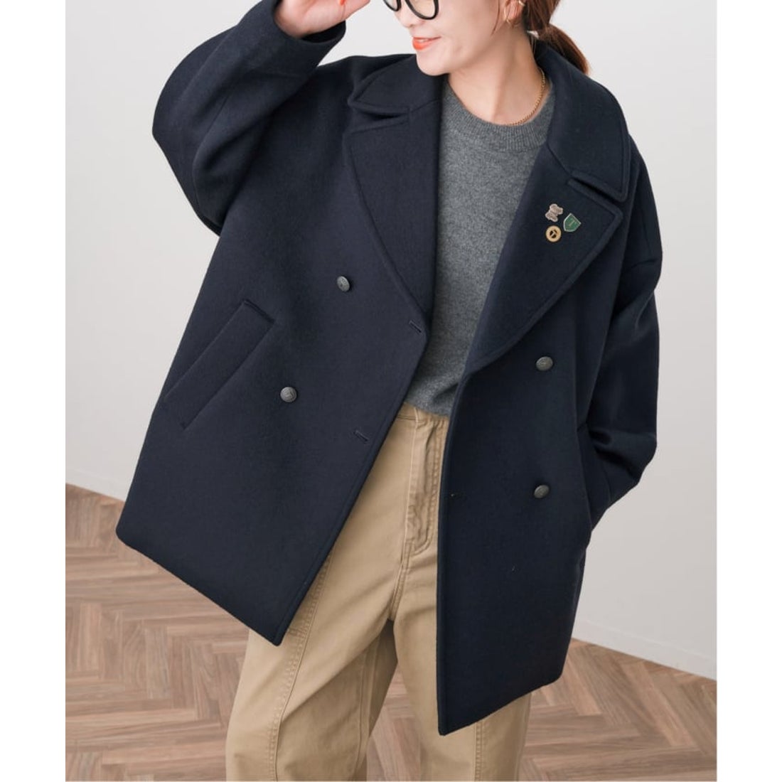 スピック＆スパン Spick & Span TICCA / ティッカ 別注ピーコート