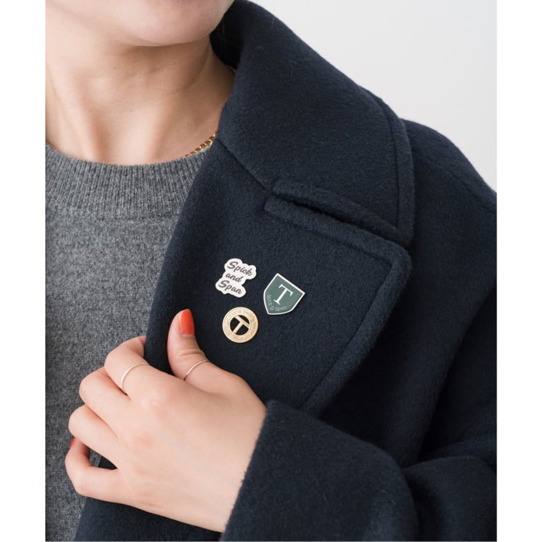 スピック＆スパン Spick & Span TICCA / ティッカ 別注ピーコート