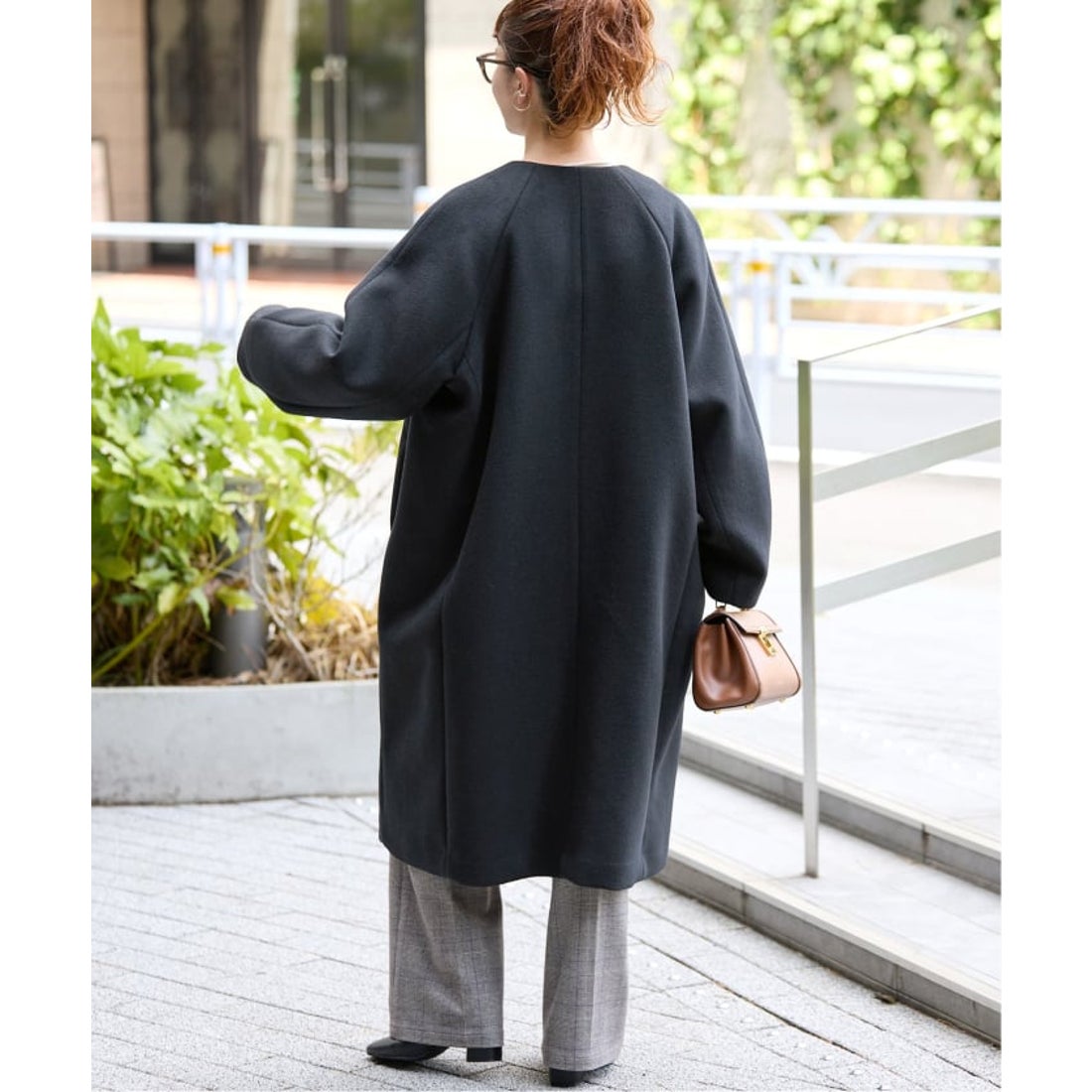 スピック＆スパン Spick & Span 《追加》S160ビーバーノーカラーコート