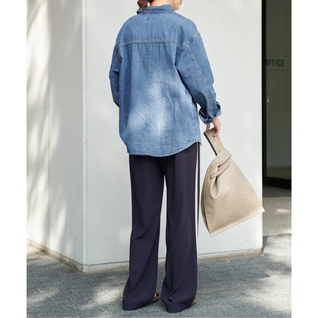 スピック＆スパン Spick & Span 《追加2》ライトオンスデニムシャツ