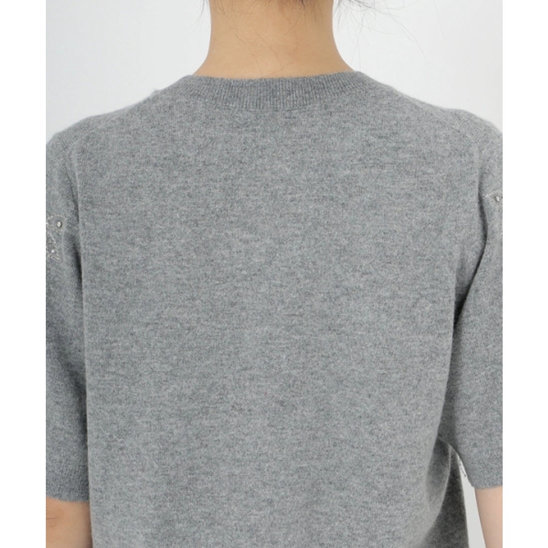 ストロベリーフィールズ STRAWBERRY FIELDS リボンモチーフ刺しゅう