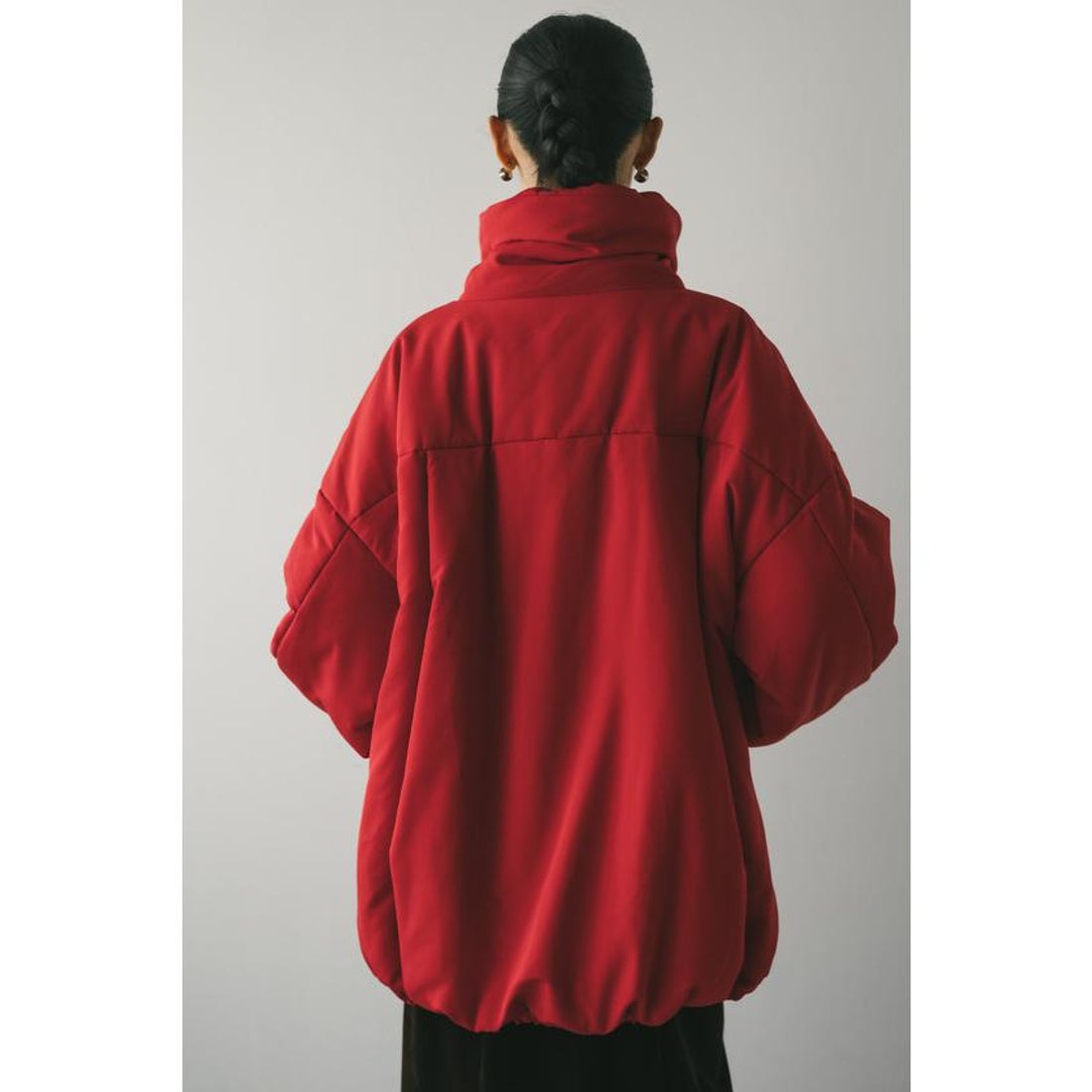 スタイルミキサー STYLEMIXER パッファーオーバーコート （BLK