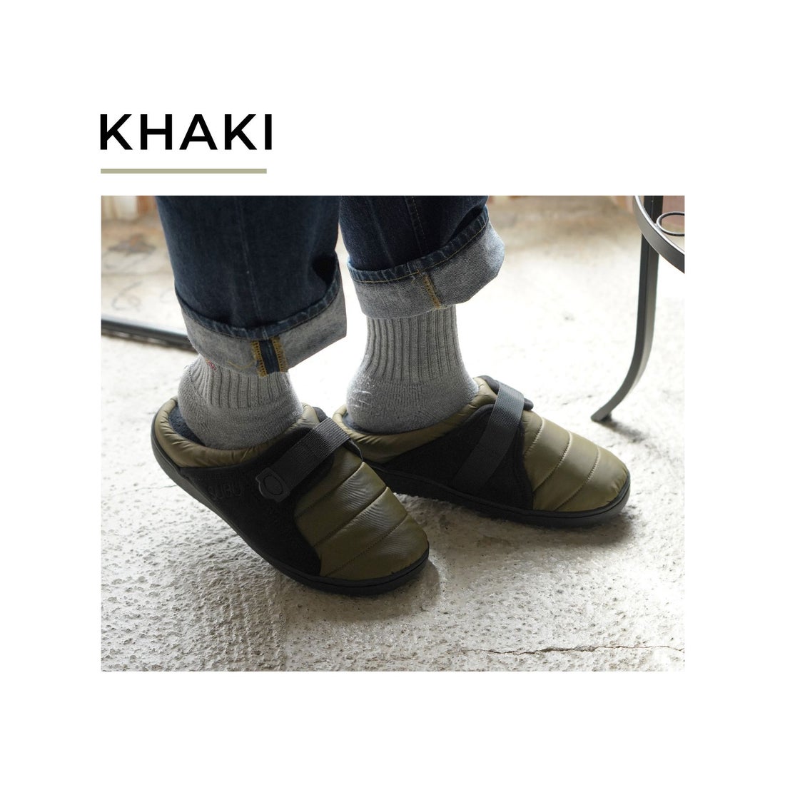 SUBU スブ サンダル スリッパ スリッポン ベルト メンズ レディース 冬