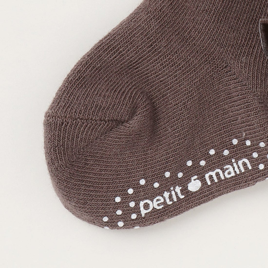 プティマイン petit main リボンタイツ （ラベンダー） -ファッション