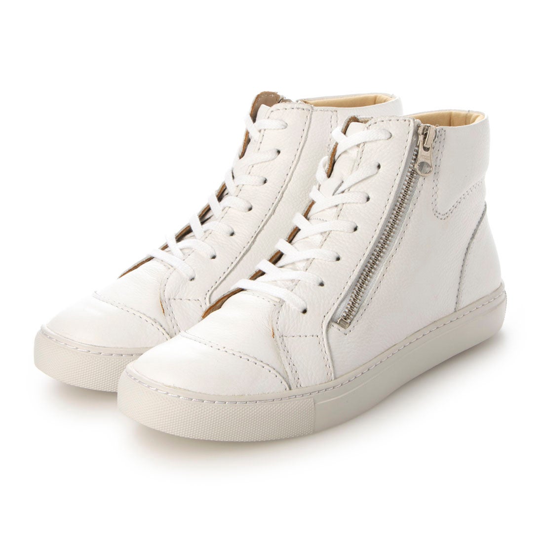 pointer 【本革】ブーツ スニーカー レースアップ ショートブーツ 大人