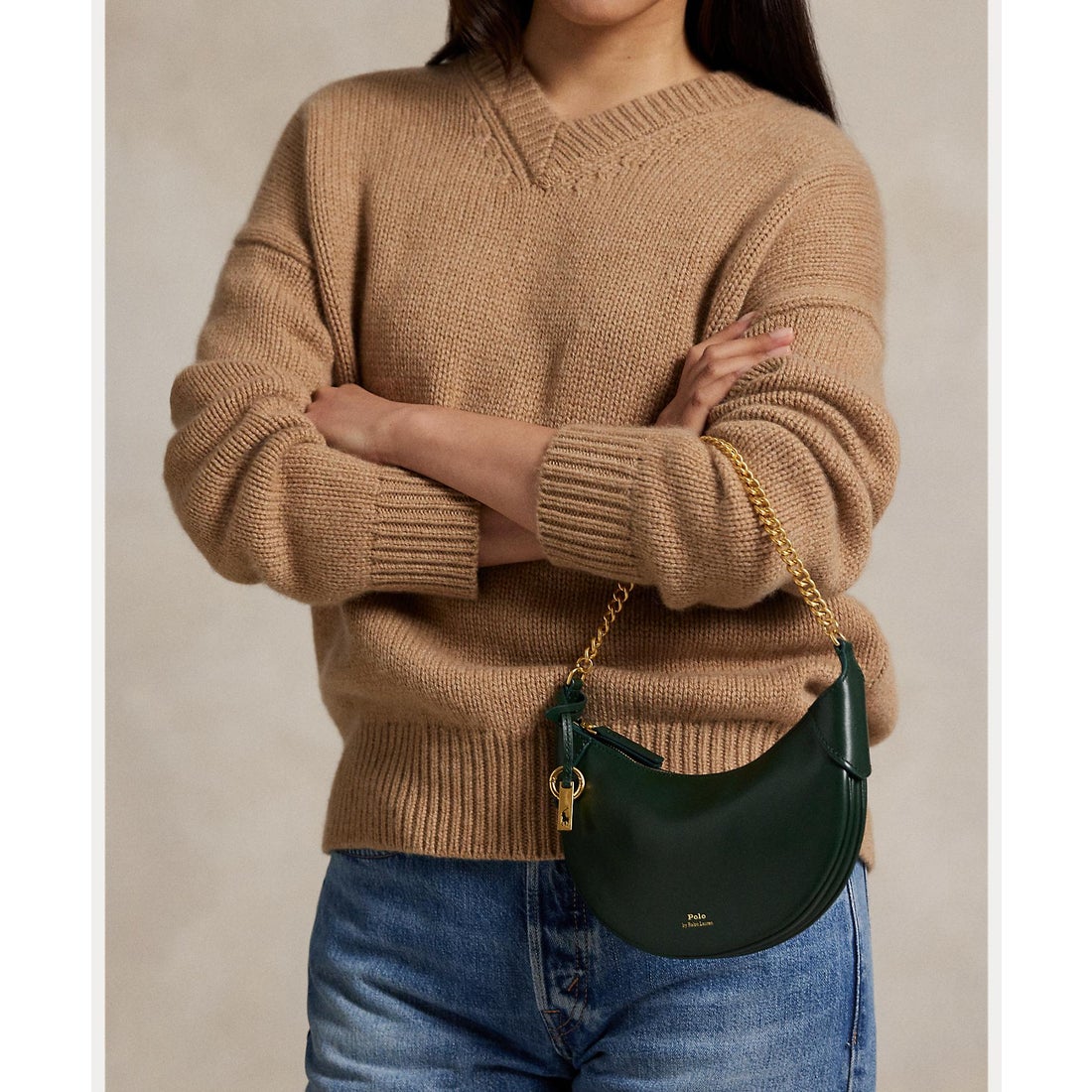 ポロ ラルフ ローレン POLO RALPH LAUREN Polo ID レザー ミニ