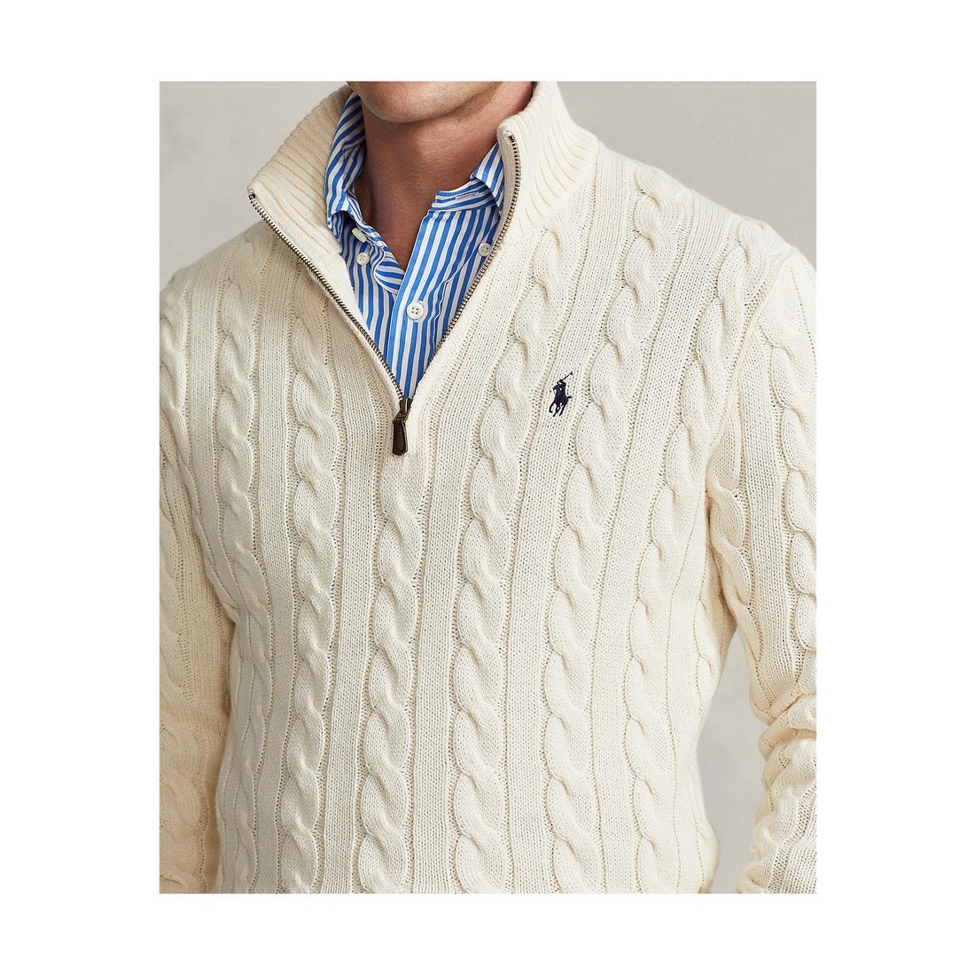 ポロ ラルフ ローレン POLO RALPH LAUREN ケーブルニット コットン