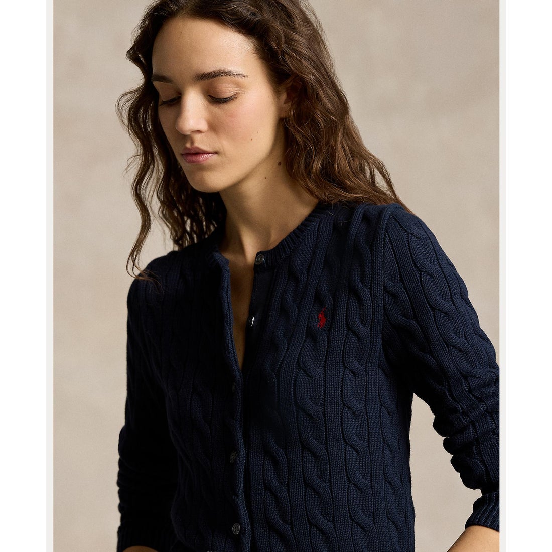 ポロ ラルフ ローレン POLO RALPH LAUREN ケーブルニット コットン