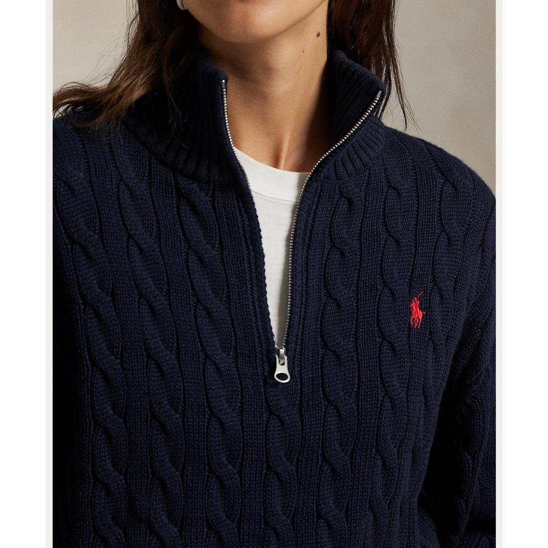 ポロ ラルフ ローレン POLO RALPH LAUREN ケーブルニット コットン