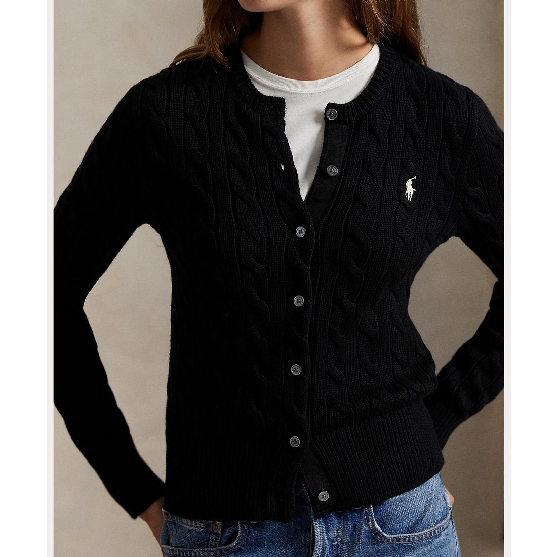 ポロ ラルフ ローレン POLO RALPH LAUREN ケーブルニット コットン