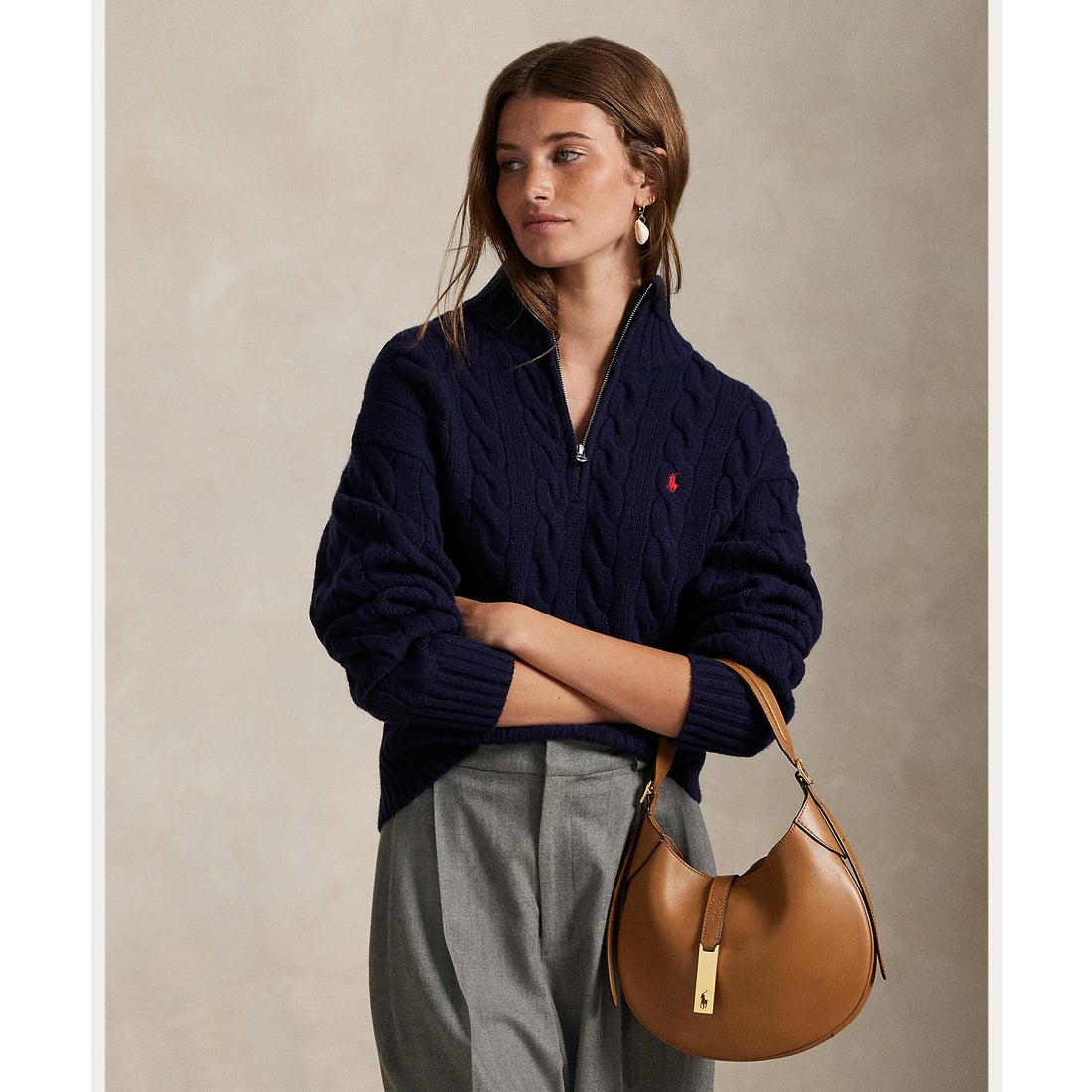 ポロ ラルフ ローレン POLO RALPH LAUREN ケーブル ウールカシミヤ