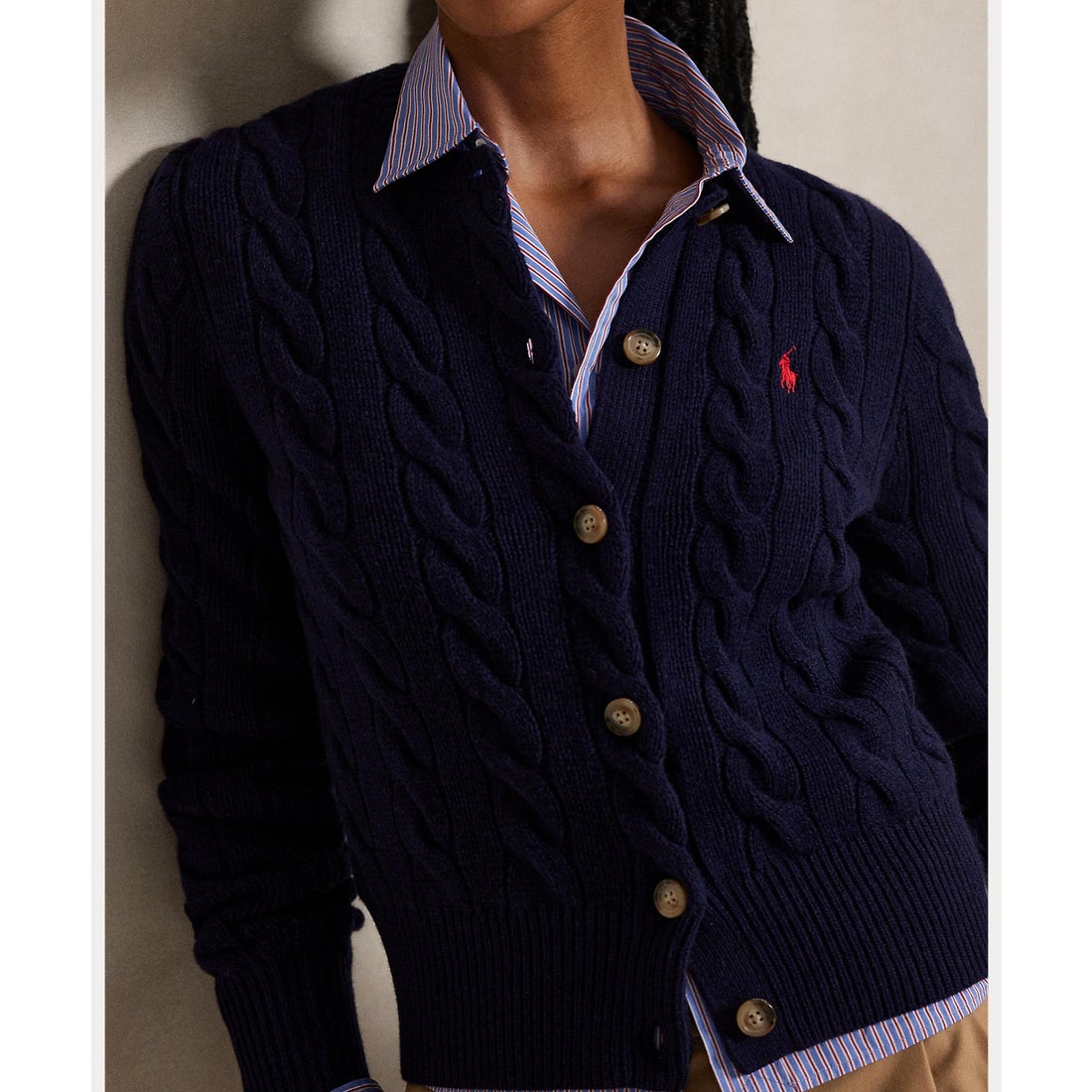 ポロ ラルフ ローレン POLO RALPH LAUREN ケーブルニット ウール