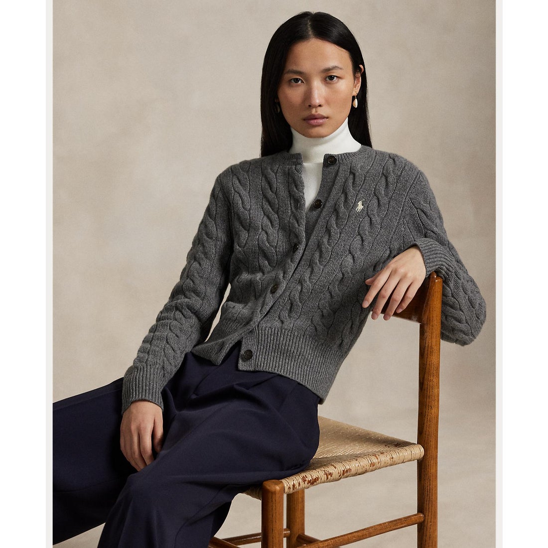 ポロ ラルフ ローレン POLO RALPH LAUREN ケーブルニット ウール