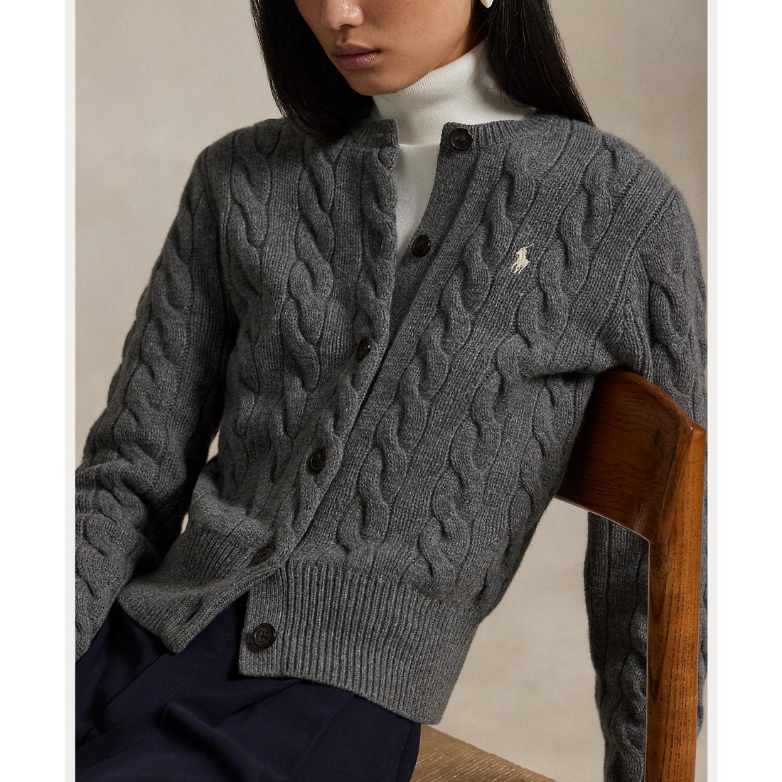 ポロ ラルフ ローレン POLO RALPH LAUREN ケーブルニット ウール