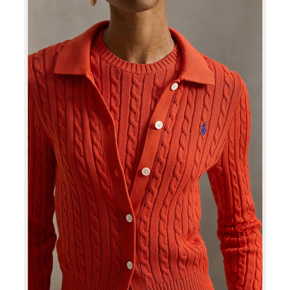 ポロ ラルフ ローレン POLO RALPH LAUREN ケーブルニット コットン