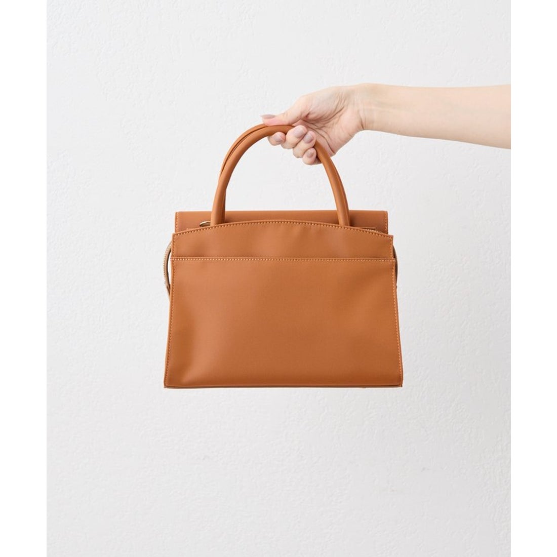 パル PAL 【ear PAPILLONNER】きれいめ撥水トートバッグS （orange