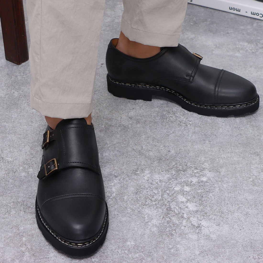 パラブーツ Paraboot WILLIAM （NOIR） -waja bazar - 海外