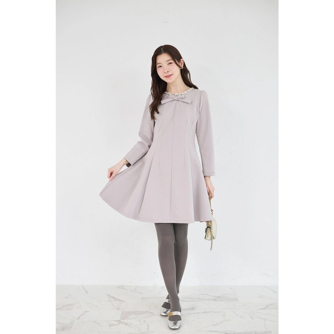 トッコクローゼット tocco closet きらきらストーン×ビジュー付き