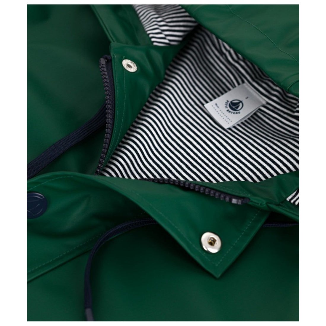 プチバトー PETIT BATEAU ヨットパーカ （グリーン） - ファッション