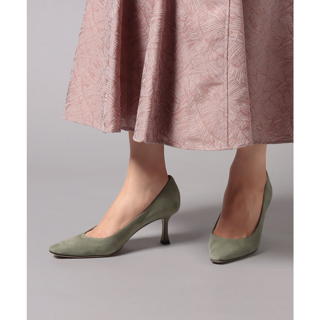 ペリーコ PELLICO スエードパンプス VENERE 0530 CAMOSCIO （OLIVE