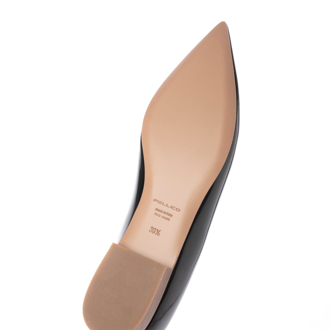 ペリーコ PELLICO ANIMA ANELLI フラットパンプス （BLACK） -靴