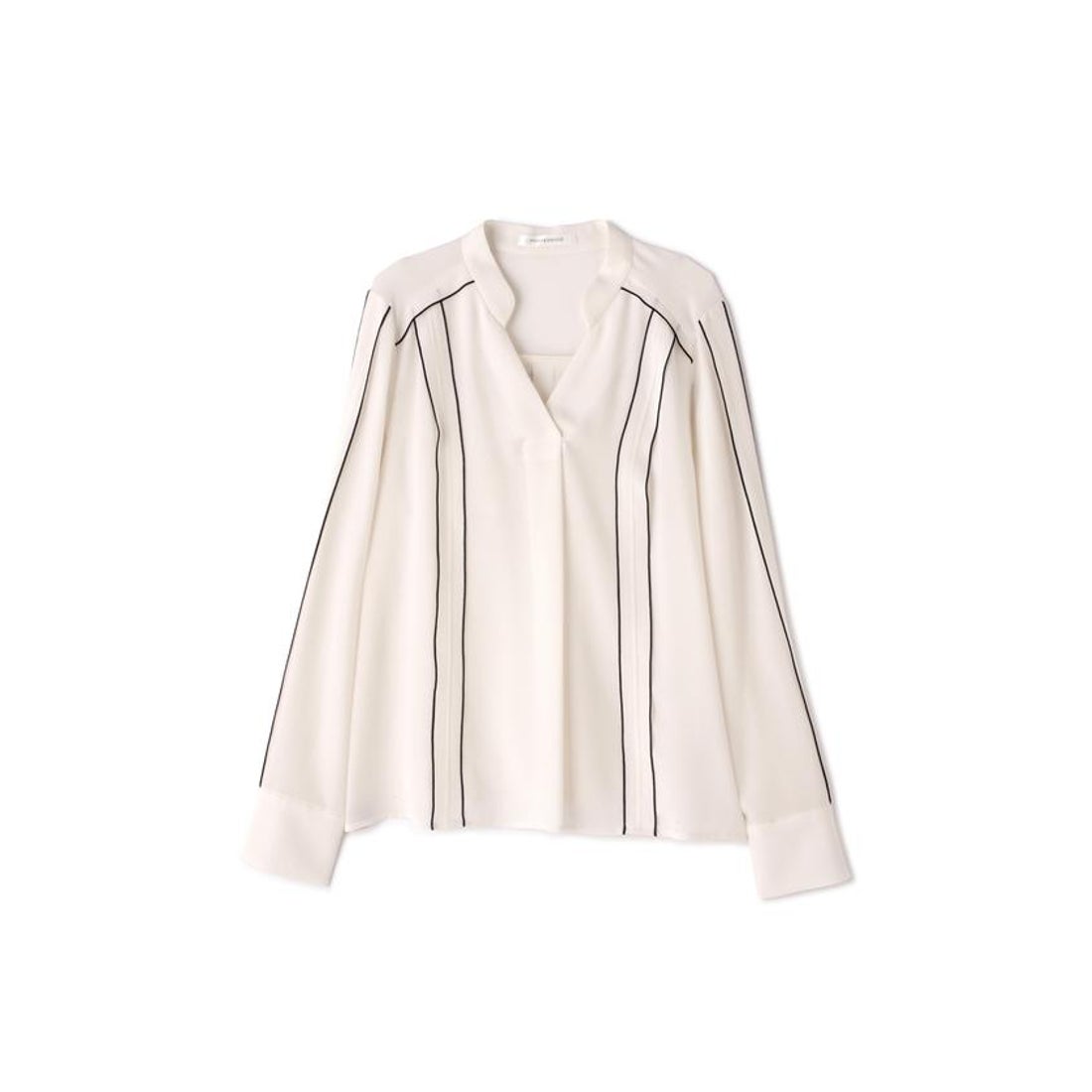 ピンキーアンドダイアン PINKY & DIANNE ◇バイカラーラインブラウス