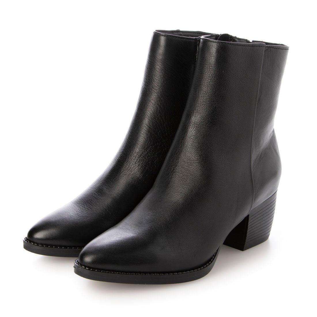 ピエディヌーディ PIEDI NUDI 本革 美脚エレガンス ショートブーツ