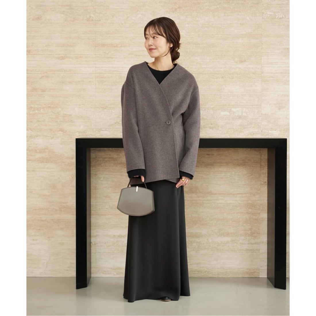 プラージュ Plage HAMILTON Cardigan コート （グレー