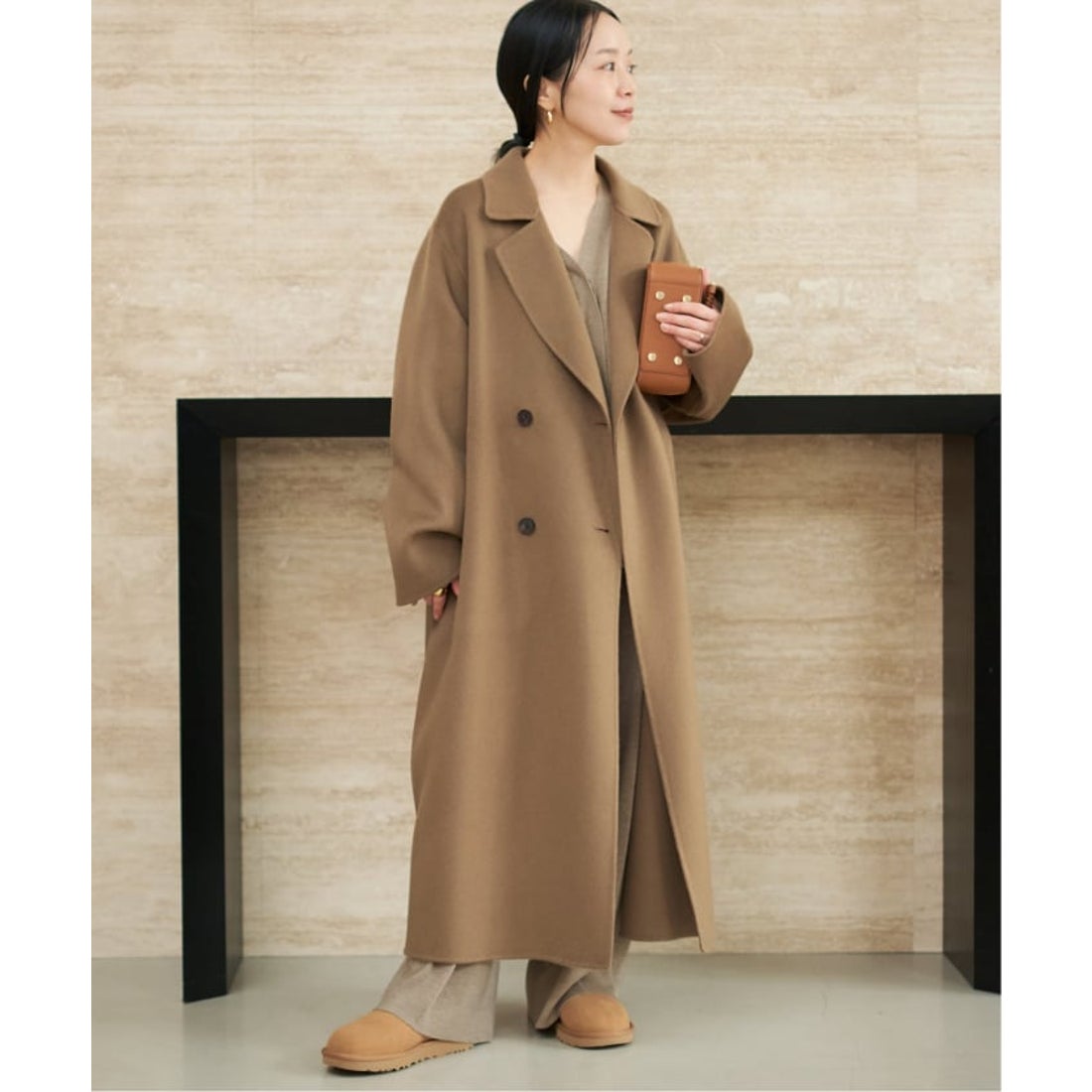 プラージュ Plage HAMILTON PEA コート （ブラウン D） - ファッション