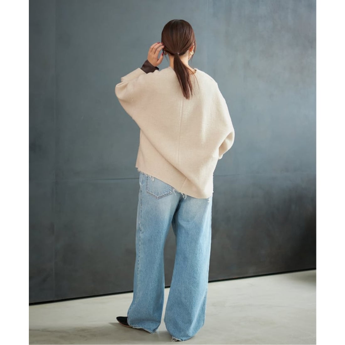 プラージュ Plage R'IAM シルエットブラウス （ナチュラル