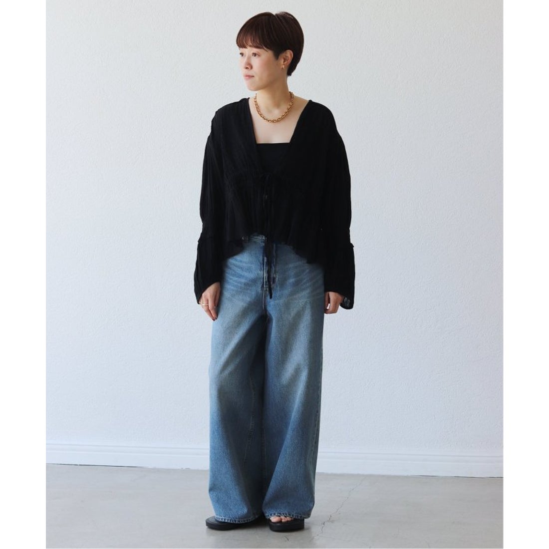 プラージュ Plage 《追加予約》R'IAM SWEET ブラウス 2 （ブラック